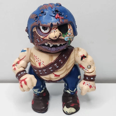 Vintage 1986 Madballs Head Pop Bruise Brother Complete DMG Clip! Cover