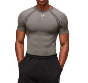 Gymshark Shadow Seamless Muscle Gym T-Shirt Size - M - Foto 1 di 6
