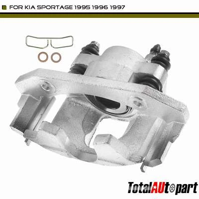 Pinza de freno de disco con soporte delantero izquierdo para Kia Sportage 1995 1996 1997 19B2101 Foto 1 de 4