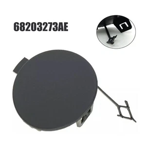 For 2014-2018 Jeep Cherokee Rear Bumper Tow Hook Eye Cap Cover 68203273AE New - Picture 1 of 5
