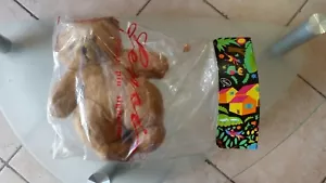 Raro Orsetto marrone chiaro Lenci Originale Il Regalo più signorile Alto 30cm - Foto 1 di 3