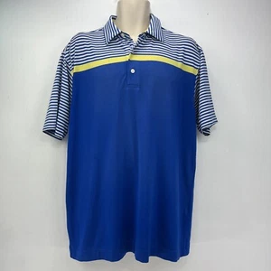 Footjoy Poloshirt Herren Gr. XL Blau Navy Athletic Fit Golf Sport - Bild 1 von 13