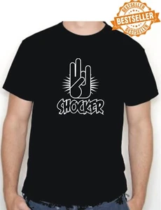 SHOCKER hand Gesture T-Shirt / UNISEX / Rude / Holiday / Adult Humour  / S-XXL - Picture 1 of 12