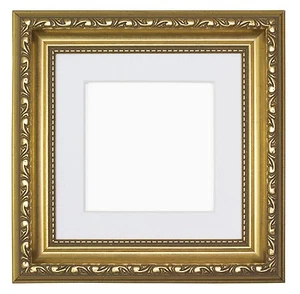 Instagram Square Ornate Shabby Chic Picture frame photo frame Poster With Mount - Picture 1 of 33