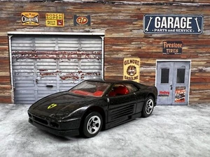 ๐ฎ๐น๐ฎ๐น๐ฎ๐น๐ฎ๐นHotwheels Ferrari 348 Black Red Interior C11๐ฎ๐น๐ฎ๐น๐ฎ๐น๐ฎ๐น - Picture 1 of 6