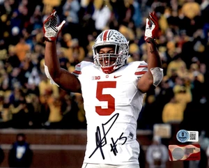 Raekwon McMillan signiertes Ohio State Buckeyes 8 x 10 Foto Beckett Echtheitszertifikat - Bild 1 von 1