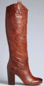 $425 FRYE Carson Heel Tab Leather Riding Tall Boots Size 5.5 NEW - Picture 1 of 1
