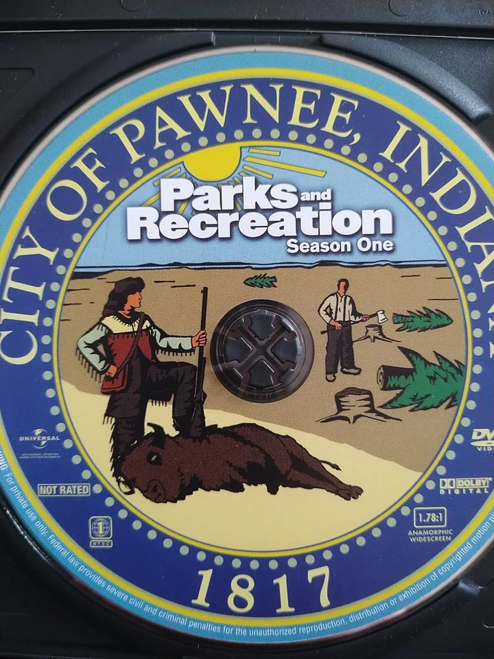 Parks and Recreation: Complete First Season 1 (DVD 2009 1-Disc Set) Disc Only - Image 1 of 1