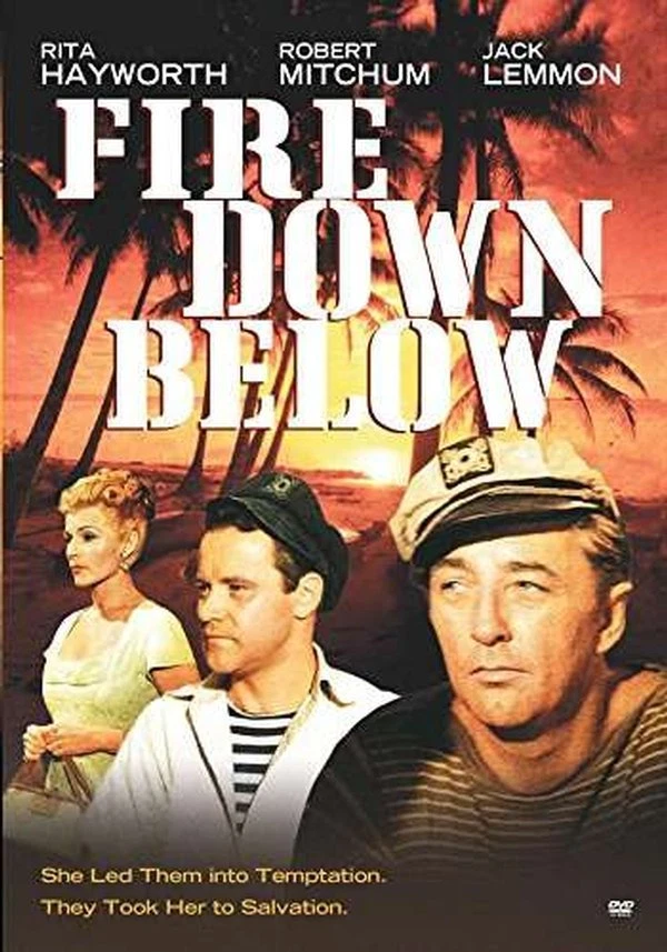 Fire Down Below DVD (1957) - Rita Hayworth, Robert Mitchum, Jack Lemmon - Image 1 of 1