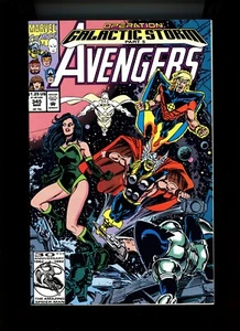 1992 Marvel, " Avengers " # 345, Galactic Storm part 5, VF/NM, BX94 - Picture 1 of 2