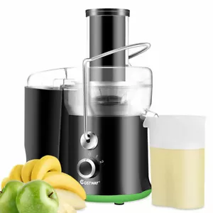 Electric Juicer Wide Mouth Fruit & Vegetable Centrifugal Juice Extractor 2 Speed - Picture 1 of 8