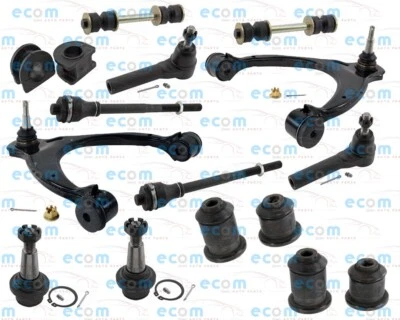 Front Upper Control Arms GMC Sierra 1500 Denali 5.3L Rack Ends Sway Bar Bushings - Image 1 of 4