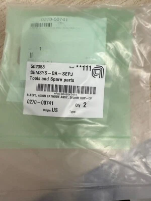 Applied Materials AMAT 0270-00741 SLEEVE,ALIGN CATHODE ASSY,300 HDP-CV, new - Image 1 of 2