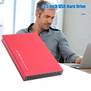 1/2/4 TB Externe tragbare 2,5-Zoll-Festplatte mit schnellem USB 3.0-Anschluss - Bild 1 von 25