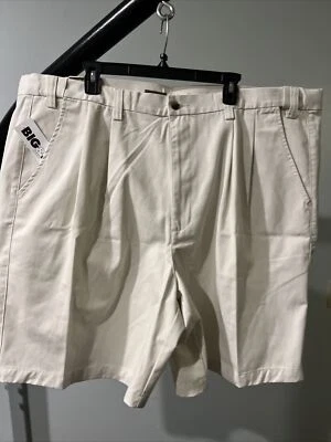 Nuevo con etiquetas Pantalones Cortos Chinos Cómodos St Johns Bay Para Hombres Cintura Deslizante 9" Talla 50 Piedra Foto 1 de 3