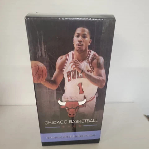 Derrick Rose Chicago Bulls NBA Budweiser 2012 2013 Basketball Bobblehead. New Cover