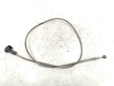 Kawasaki KLR650 2007 acero inoxidable línea de freno delantero manguera trenzada Foto 1 de 4