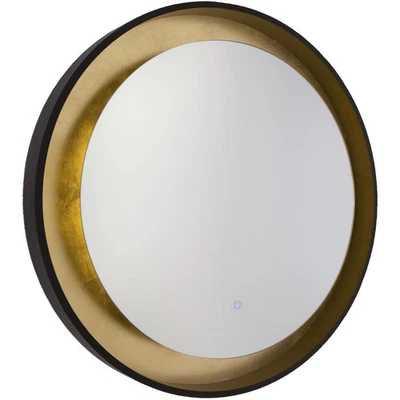 Artcraft Lighting AM304 Reflections Wall Mirror Oil Rubbed Bronze and Gold Leaf - Image 1 of 4