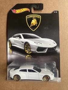 Hot Wheels: 2016 Lamborghini Estoque - White - Gold 10 Spoke Wheels - - Picture 1 of 5