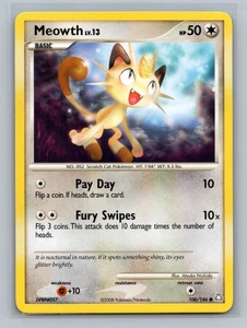 Pokémon TCG Meowth 106/146 Legends Awakened Normal LP - Picture 1 of 2
