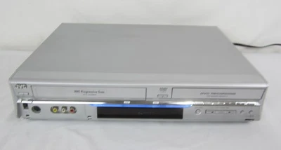 JVC Video Recorder DR-MV5SU DVD/VCR Progressive Scan Silver Tested - Image 1 of 4