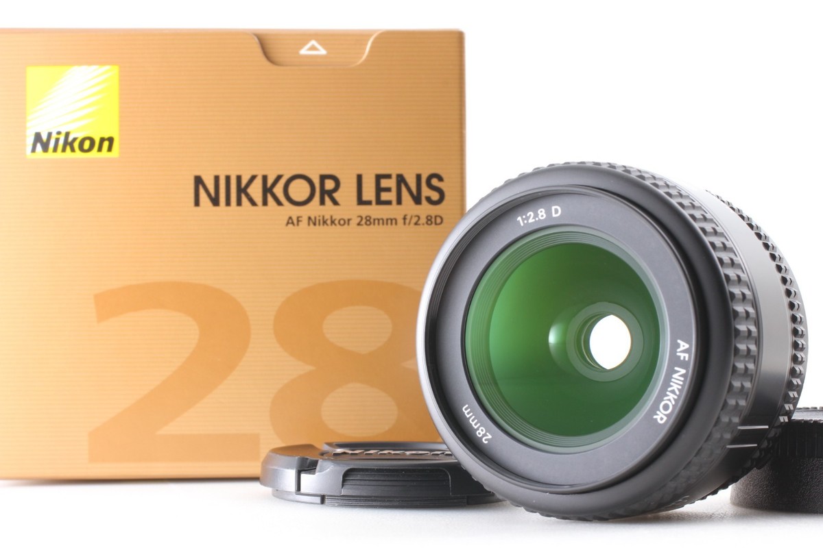 Nikon NIKKOR f/2.8 Camera Lenses 28mm Focal for sale - eBay