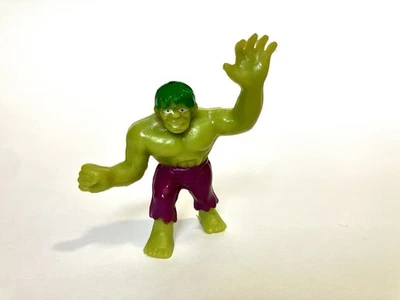 Figura de acción vintage 1979 Marvel The Incredible Hulk PVC plástico 2,5" Foto 1 de 4