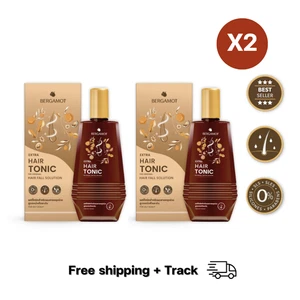 X2 BERGAMOT EXTRA HAIR TONIC Treatment Haarausfall Wachstum Anti Scalp Natura... - Bild 1 von 2