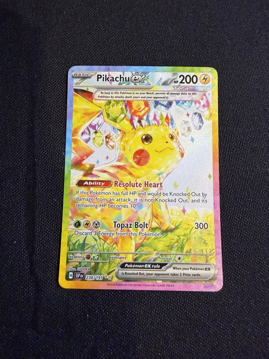 Pikachu Ex 238/191 Sv08: Surging Sparks for sale | eBay