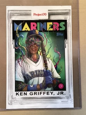 Tarjeta Griffey Jr 2022 Topps Project70 17” X 11” ¡Tarjeta! Hermoso! Foto 1 de 4