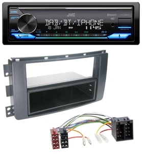 JVC Bluetooth DAB USB MP3 Autoradio für Smart ForFour 454 ForTwo 451 ISO - Bild 1 von 8