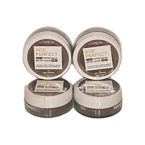 4x L'Oreal Paris AGE PERFECT 4-in-1 Tinted Balm Foundation , 20 Deep - Picture 1 of 2
