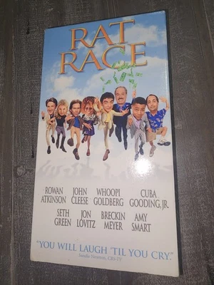 RAT RACE (2001 VHS) Seth Green Whoopi Goldberg Cuba Gooding Jr COMEDY PG-13 - Image 1 of 4