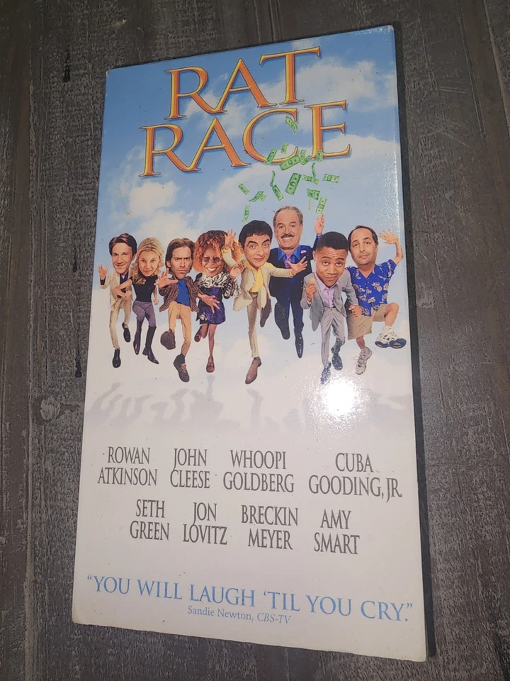 RAT RACE (2001 VHS) Seth Green Whoopi Goldberg Cuba Gooding Jr COMEDY PG-13 - Image 1 of 4