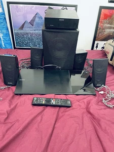 Sony 4 Speaker DVD Player Reciever Subwoofer - Picture 1 of 5