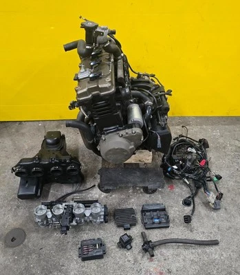 05 06 2005 2006 KAWASAKI Z750 Z750S MOTOR COCHE KIT ECU ARNÉS ACELERADOR Foto 1 de 4