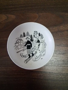 Arabia Finland Emilia Pin Dish Or Wall Plate, Raija Uosikkinen 1960s Ceramic - Picture 1 of 2