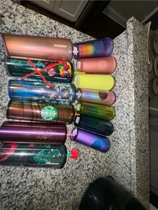 Starbucks Venti 20 oz tumbler LOT Of 12 BRAND NEW UNUSED 2022/2024collectibles - Picture 1 of 6