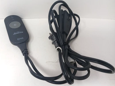 Cable de alimentación controlador de manta térmica eléctrica de 3 clavijas Sunbeam Style AA85 Foto 1 de 4