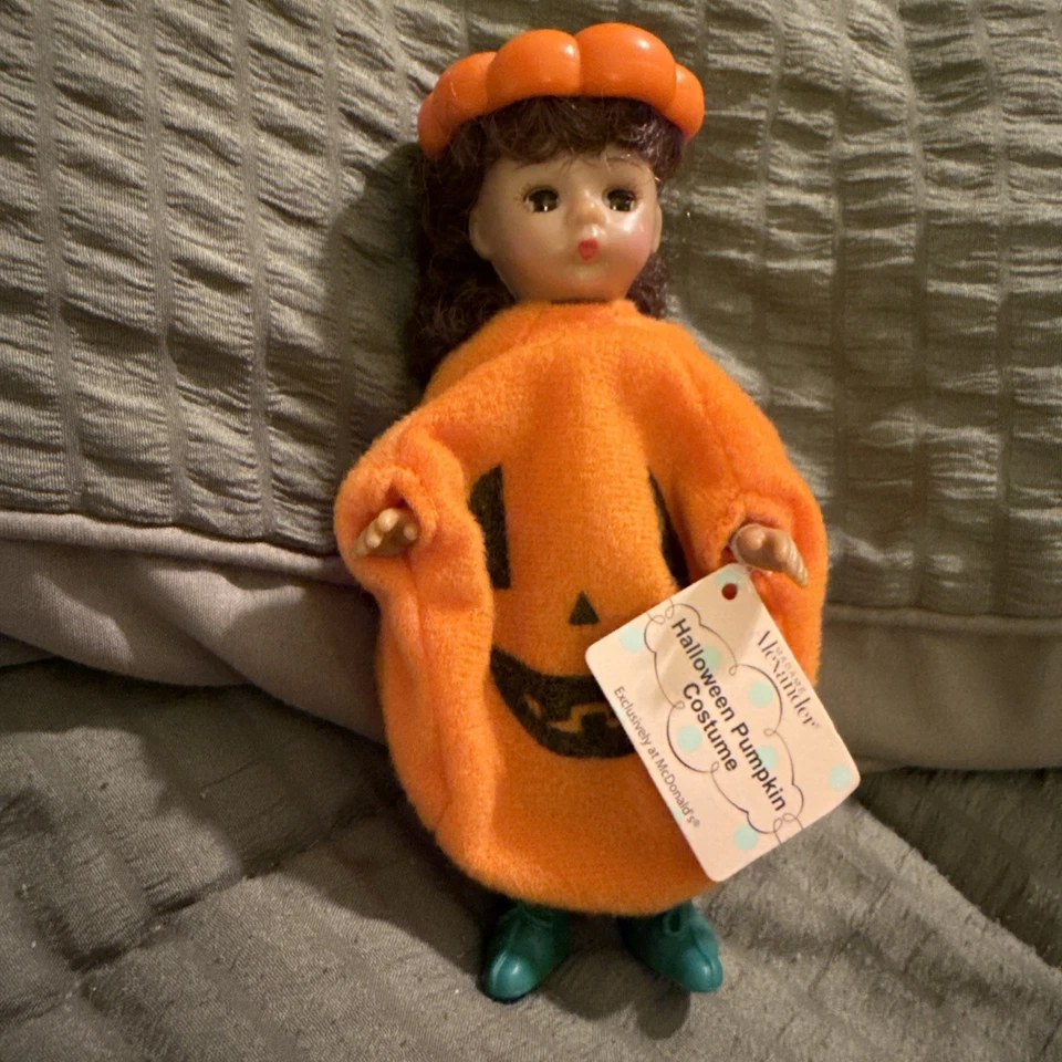 Madame Alexander Doll In A Halloween Pumpkin Costume With Tags - Image 1 of 4