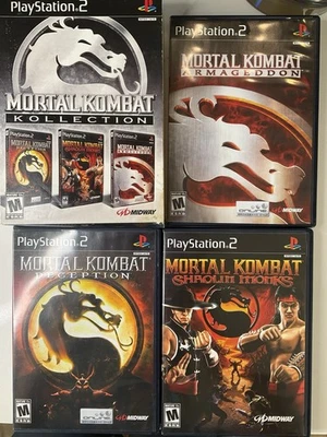 Mortal Kombat Kollection PlayStation 2 PS2 Box Set All Games w/ Manuals ✅ TESTED - Image 1 of 4