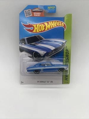 ❗️ERROR ❗️2015 Hot Wheels '69 CHEVELLE SS 396 HW Workshop 231/250 - Blue Kmart - Image 1 of 3