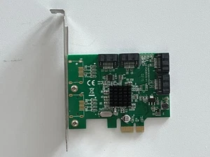 SYBA SI-PEX40064 4Port SATA III 5Gb/s PCI Express with Full/Low Profile Brackets - Picture 1 of 6