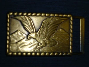 Metall American Eagle Gürtelschnalle - Bild 1 von 3