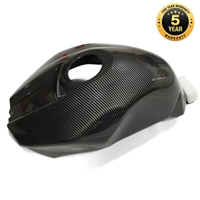 Carenado de cubierta de tanque de combustible de gasolina pintado de fibra de carbono para Yamaha YZF R1 2009-2014 EE. UU. Foto 1 de 4