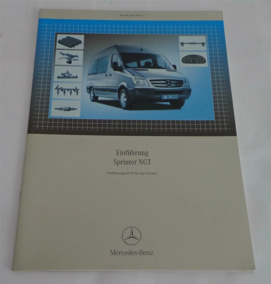 Manuale Officina Introduzione Mercedes Benz Sprinter NGT Con Gas Motore 271 - Immagine 1 di 1