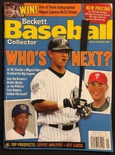 Beckett Baseball Card Monthly Magazine #226 Miguel Cabrera Cover Jan 2004