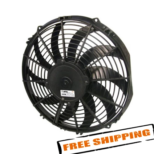 Ventilador extractor de perfil medio SPAL 30101522 12" con aspas curvas, 12V Foto 1 de 4