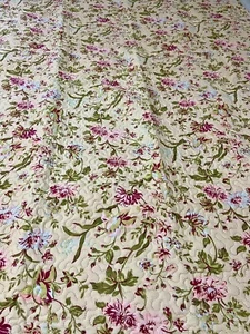 JML Wende-Quilt-Set King Size Polyester Pflanze Blumenmuster 3-teilig - Bild 1 von 13