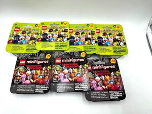 Lego Sealed lot of 7 Collectible Minifigures 71047/71048 Figures - Picture 1 of 5